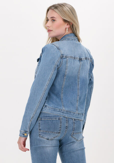 Blaue SUMMUM Jeansjacke BASIC DENIM JACKET TWILL STRET - large