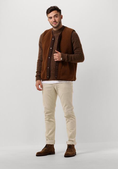 Braune FORÉT Pullover ALPINE ALPACA KNIT - large