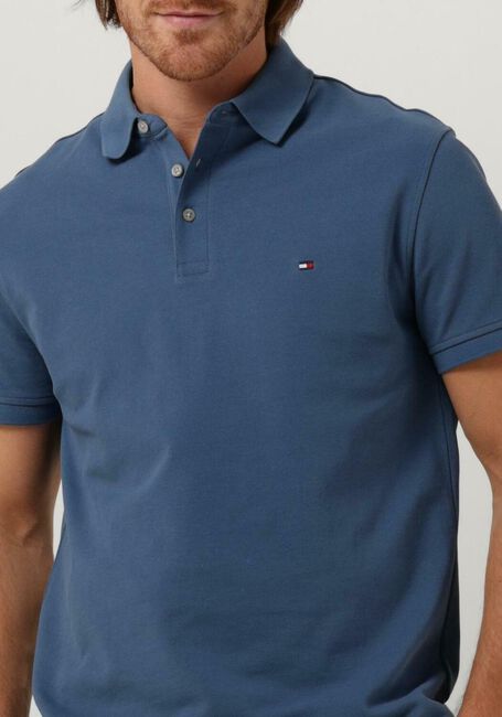 Blaue TOMMY HILFIGER Polo-Shirt 1985 SLIM POLO - large