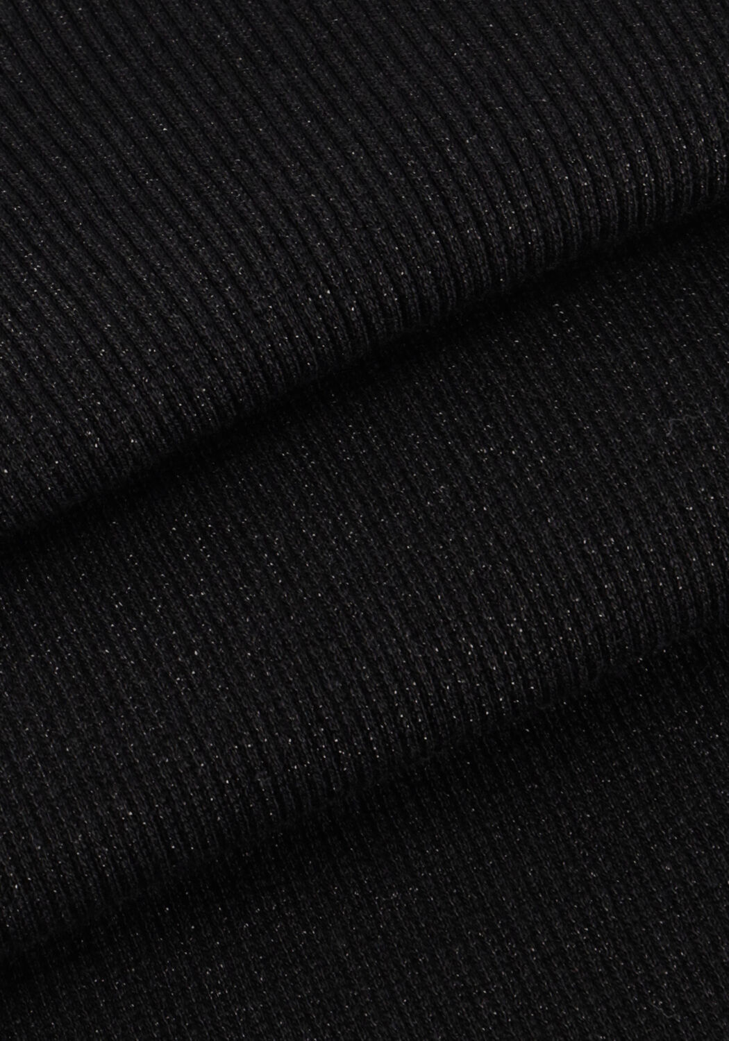 Schwarze ROSEMUNDE Top BOSTON TURTLENECK W/ LUREX - large