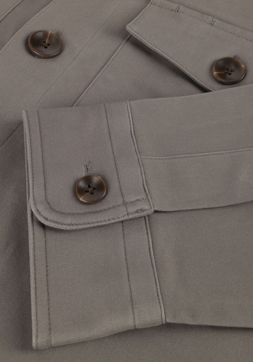 Gr&uuml;ne PROFUOMO Overshirt OVERSHIRT BASIC - large