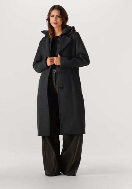 Schwarze BEAUMONT Wattierte Jack CAMERON COAT - large