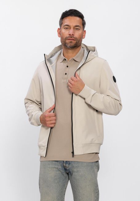 Beige AIRFORCE Jack SOFTSHELL JACKET CHESTPOCKET - large