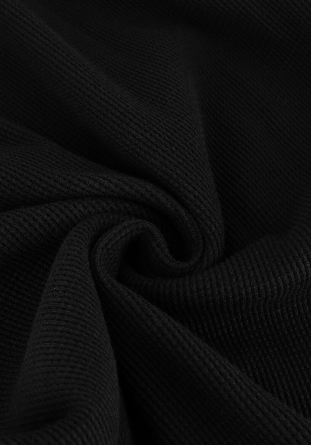 Schwarze ANERKJENDT T-shirt AKKIKI S/S WAFFLE TEE - large