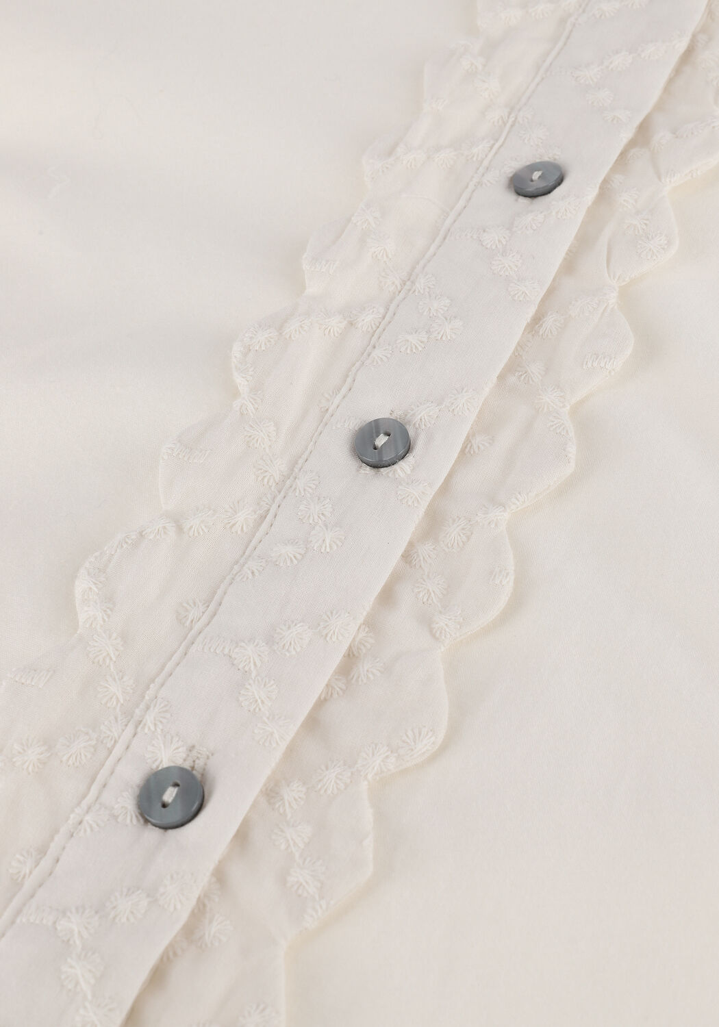 Wei&szlig;e Y.A.S. Blusen YASTUNIS LS SHIRT - large