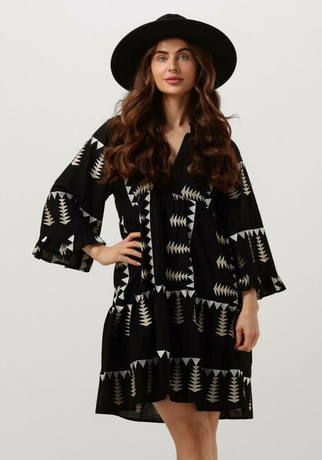 Schwarze NEMA Minikleid FREDIA - large