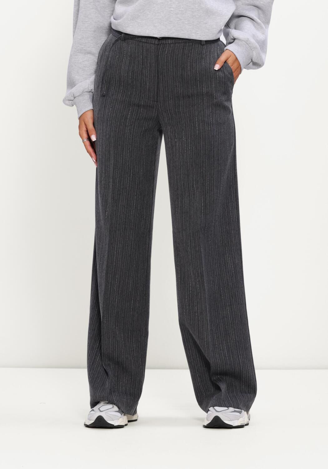 Dunkelgrau MODSTR&Ouml;M Hosen BIRNAMD PANTS - large