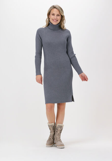 Hellgrau MINUS Minikleid AVA KNIT TURTLENECK DRESS - large