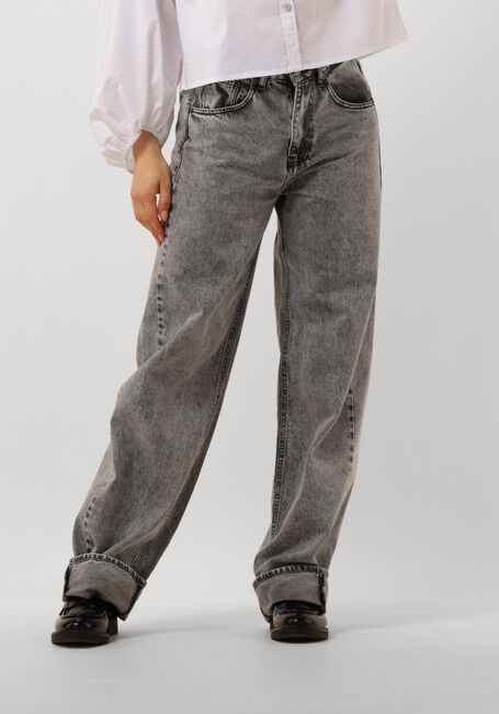 Graue CO'COUTURE Wide jeans NEW VIKA LONG JEANS - large