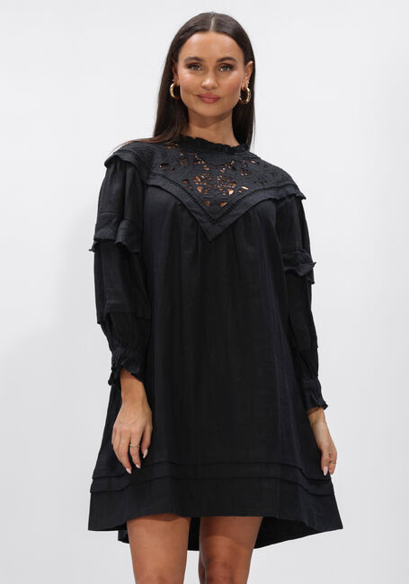 Schwarze BY-BAR Minikleid BOWIE DRESS - large