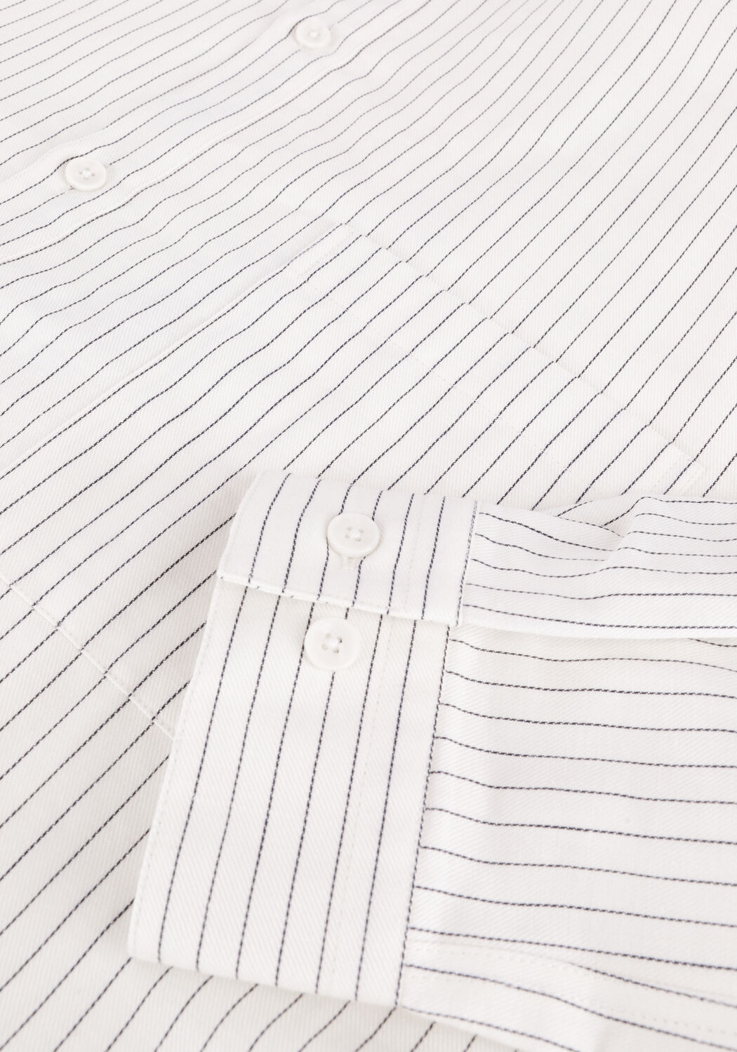 Nicht-gerade weiss THE GOODPEOPLE Casual-Oberhemd SOFIAN - large