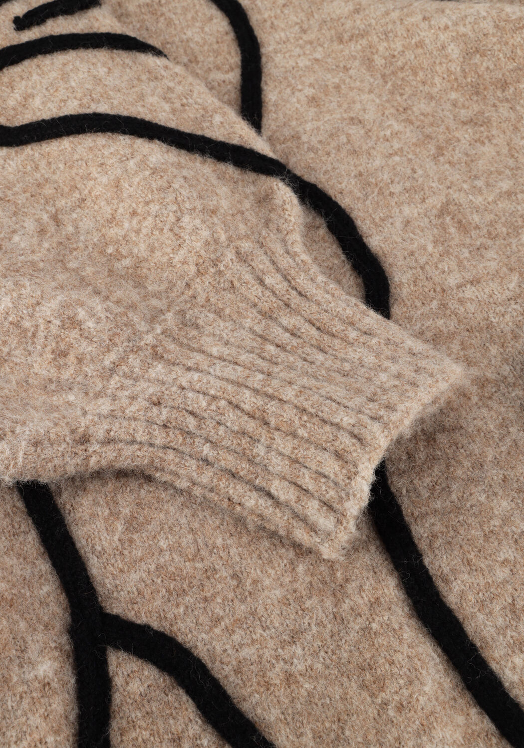 Beige MOVES Pullover KAIYA JUMPER 4457 - large