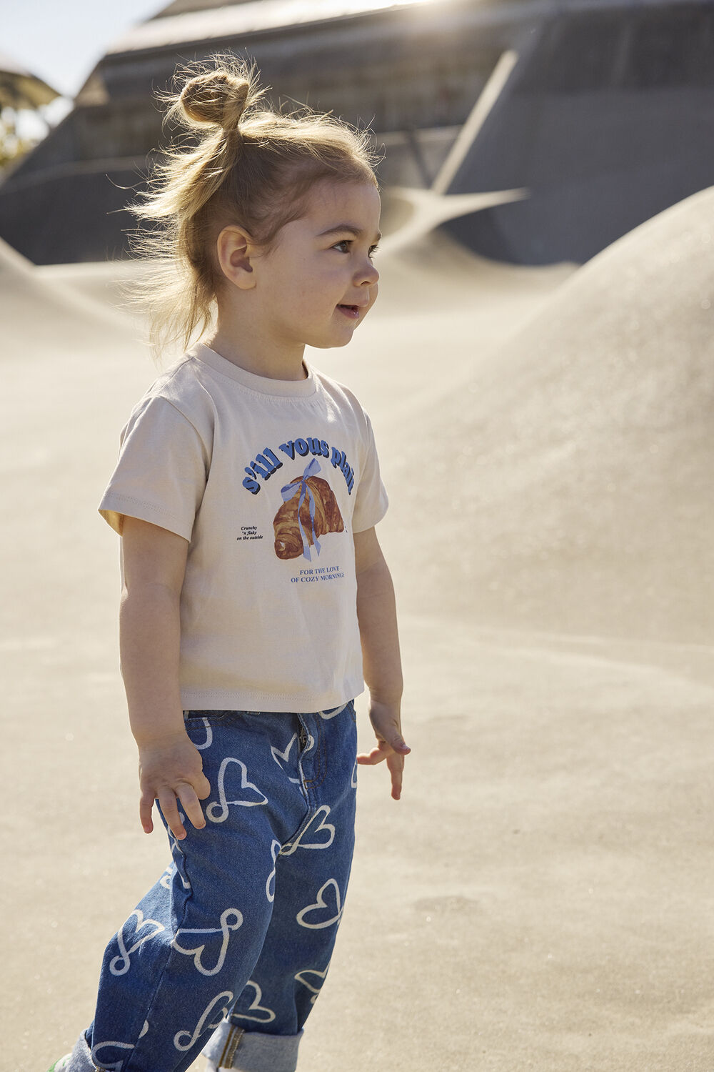 Hellblau THE NEW T-shirt TNSTSOL - large