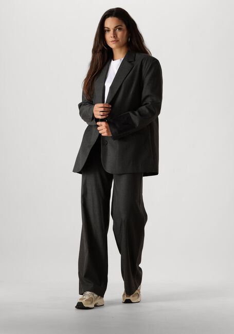Graue ALIX THE LABEL Hose LADIES WOVEN WIDE LEG PANTS - large