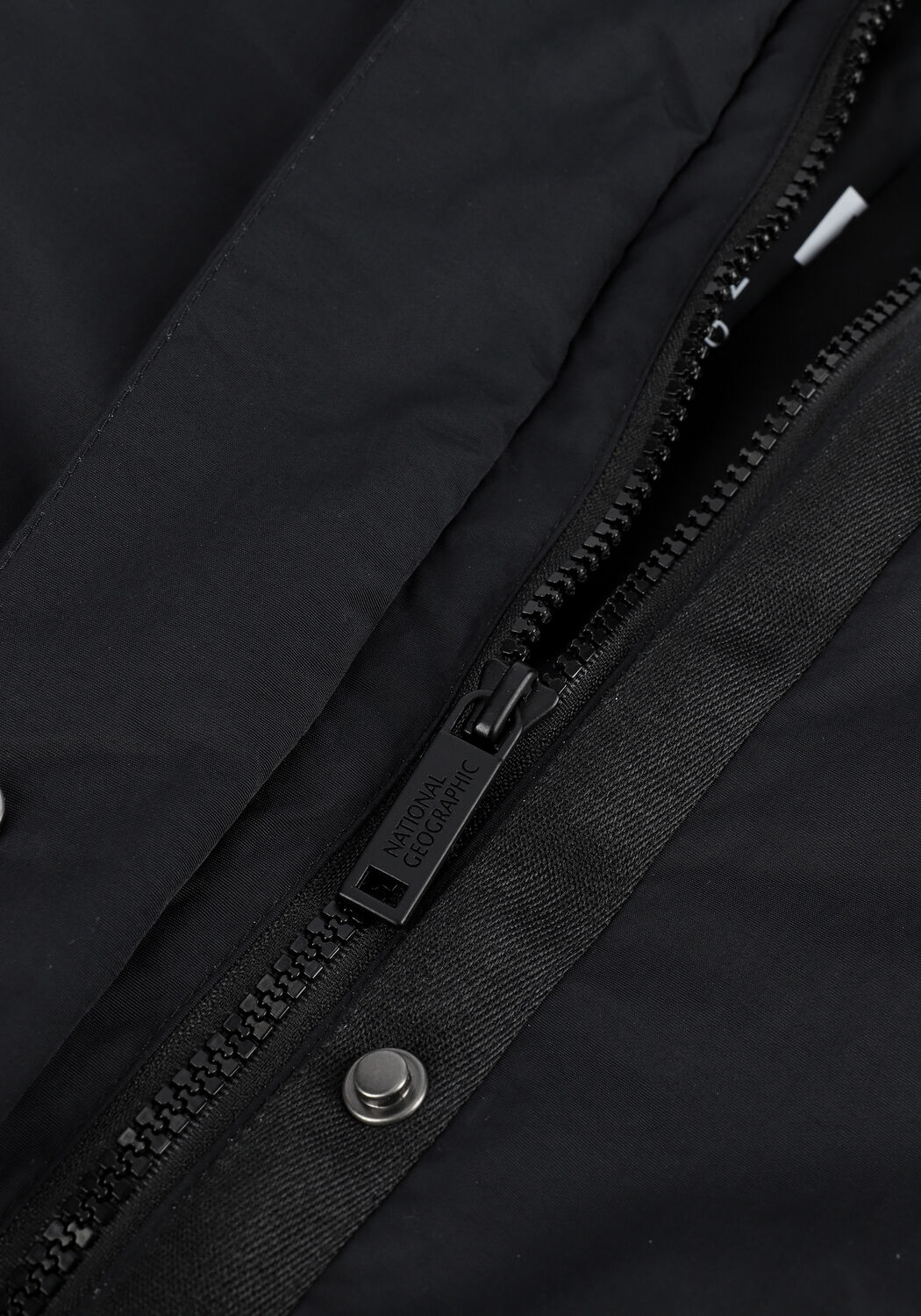 Schwarze NATIONAL GEOGRAPHIC Parkas HOODED COAT WOMEN - large