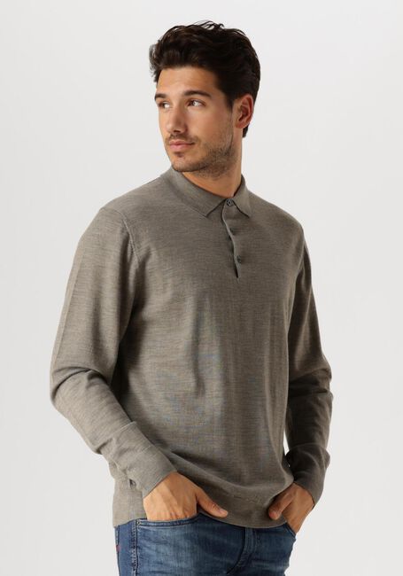 Grüne PROFUOMO Polo-Shirt POLO LONG SLEEVE - large