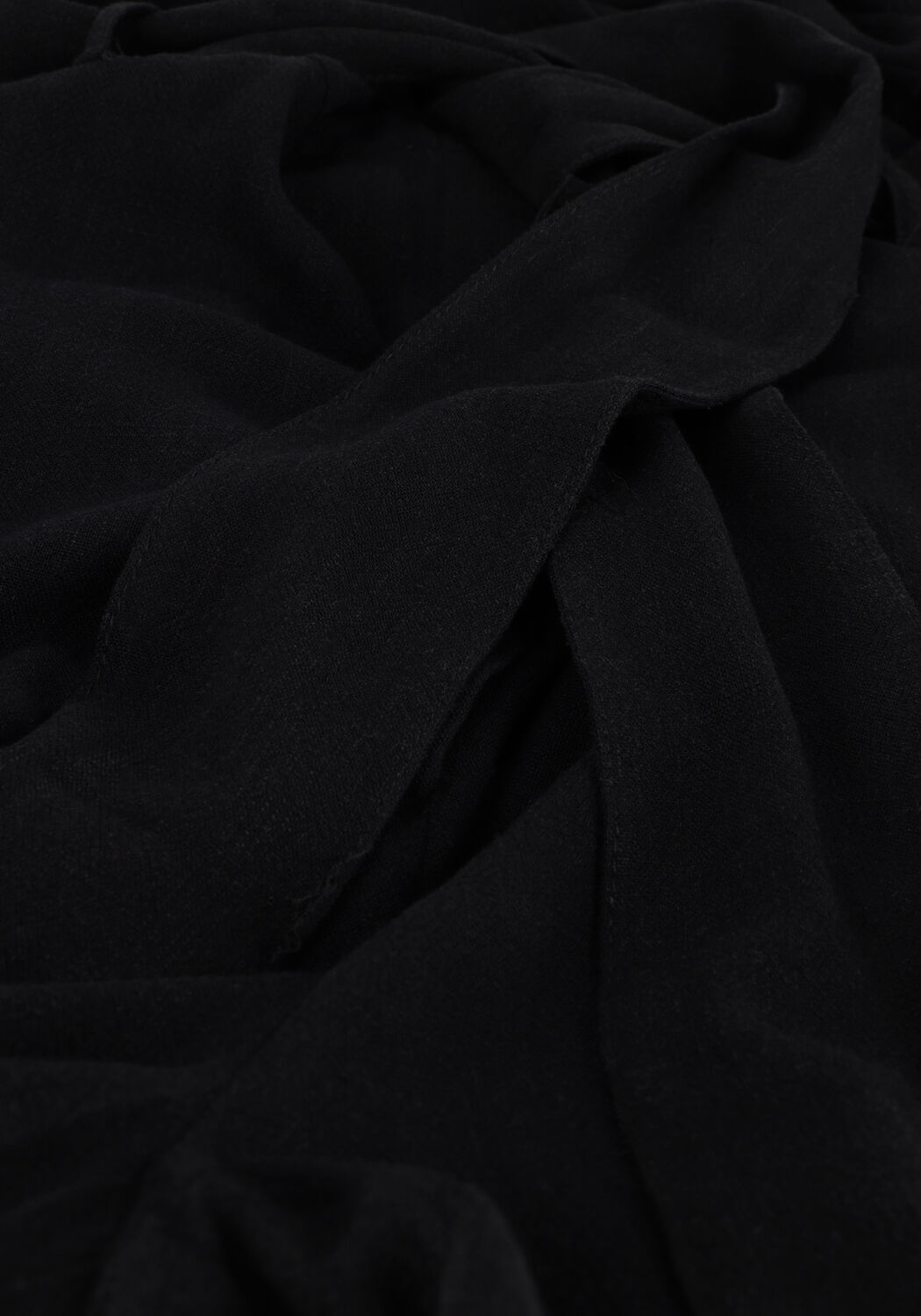 Schwarze SELECTED WOMEN Jumpsuit SLFVIVA 2/4 LONG LINEN JUMPSUIT - large