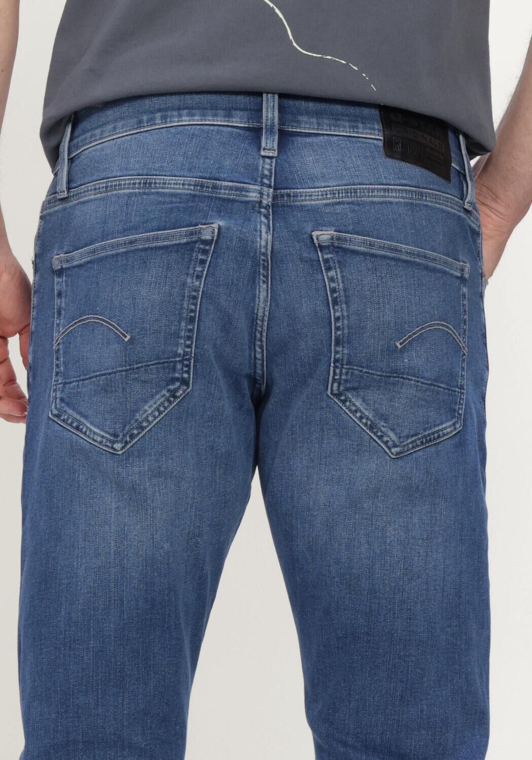 Blaue G-STAR RAW Slim fit jeans 3301 SLIM - large