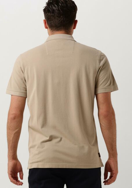 Braune PME LEGEND Polo-Shirt SHORT SLEEVE POLO PIQUE GARMENT DYE - large