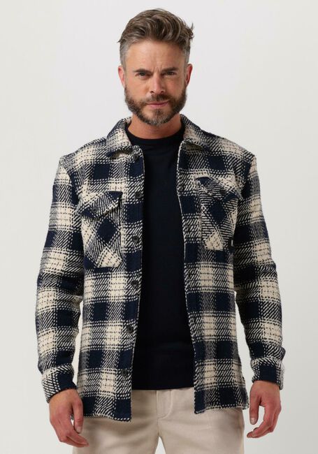 Schwarze KULTIVATE Overshirt ST DASHED - large