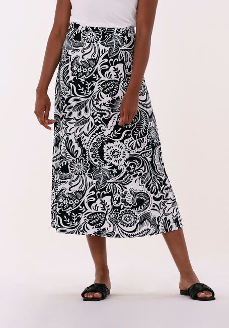Schwarze JANSEN AMSTERDAM Midirock SKIRT - large