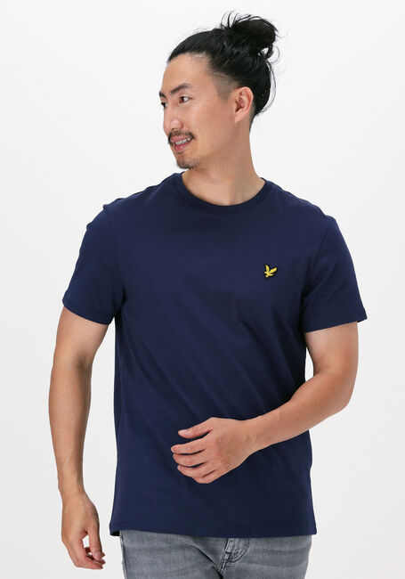 Blaue LYLE & SCOTT T-shirt PLAIN T-SHIRT - large