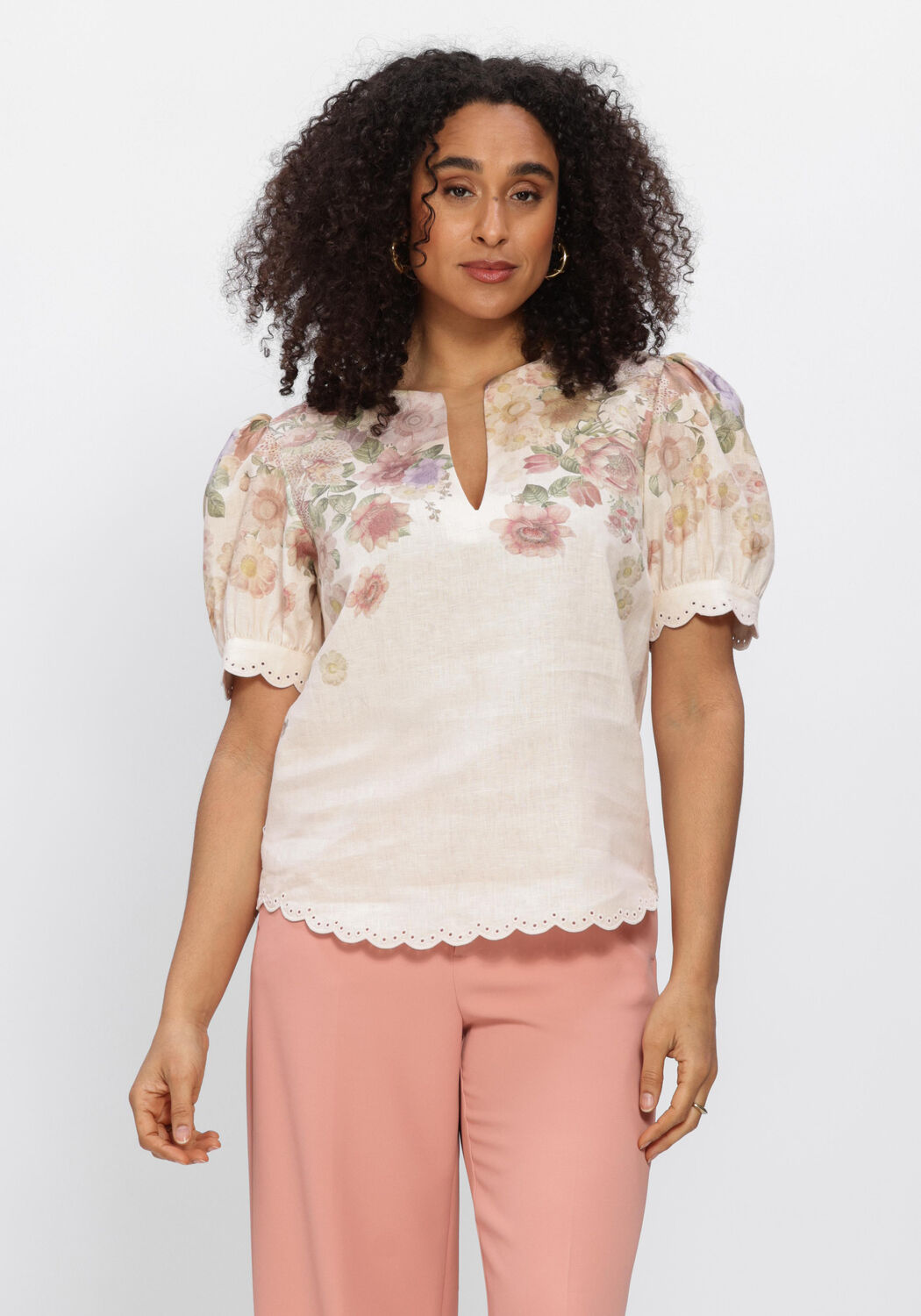 Ecru TWINSET MILANO Blusen 261TT2573 - large