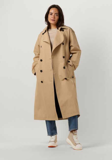 Sand SCOTCH & SODA Trenchcoats OVERSIZED CLASSIC TRENCH - large