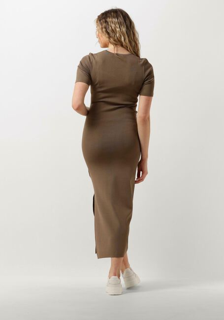 Taupe GESTUZ Midikleid BRIELLE - large