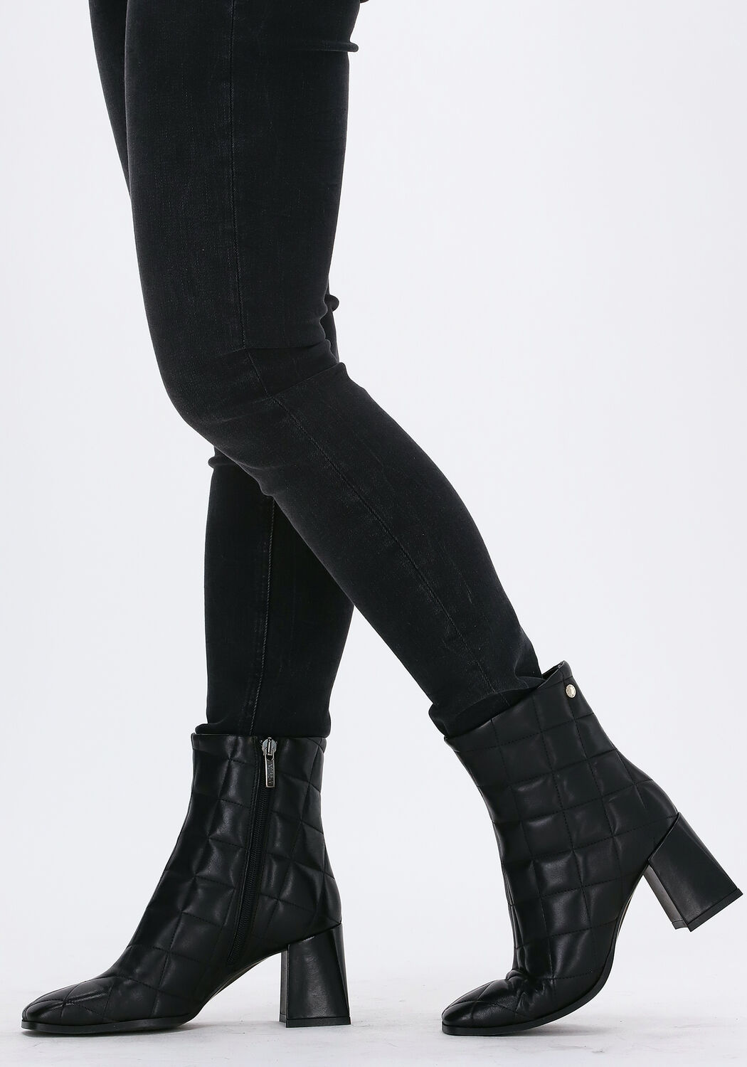 Schwarze NOTRE-V Stiefeletten 51551 - large