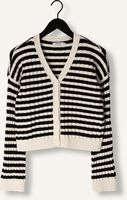 Schwarze MSCH COPENHAGEN Strickjacke MSCHKITNA CARDIGAN STP Schwarze MSCH COPENHAGEN Strickjacke MSCHKITNA CARDIGAN STP - medium