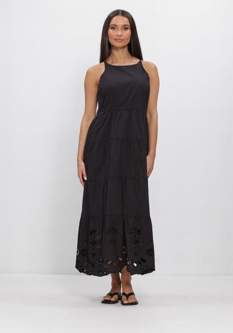 Schwarze Y.A.S. Kleider YASLINE STRAP LONG DRESS - large