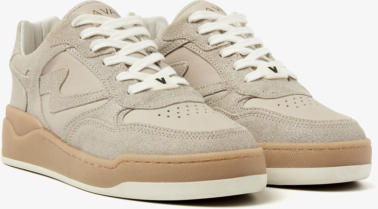 Beige VIA VAI Sneaker Low SAM LEVI - large