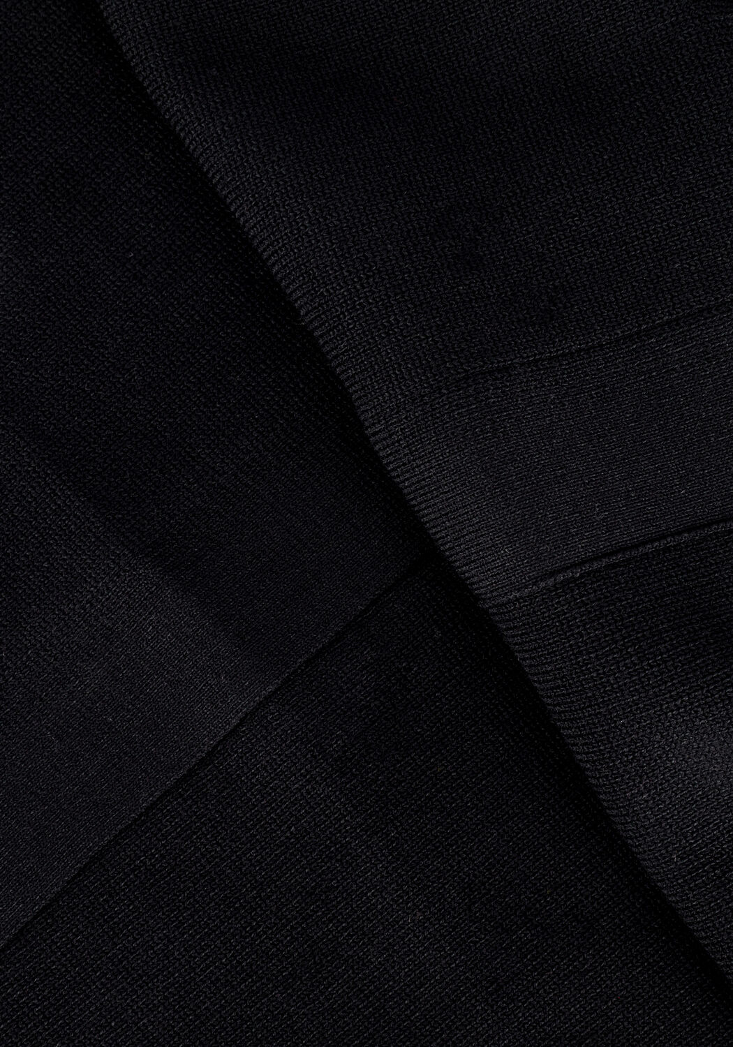 Schwarze SECOND FEMALE Midirock MENTHINA KNIT SKIRT - large