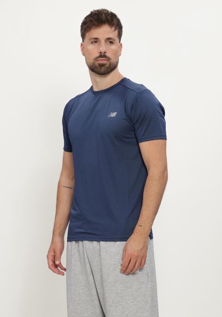 Blaue NEW BALANCE Sportshirts SE SS - large