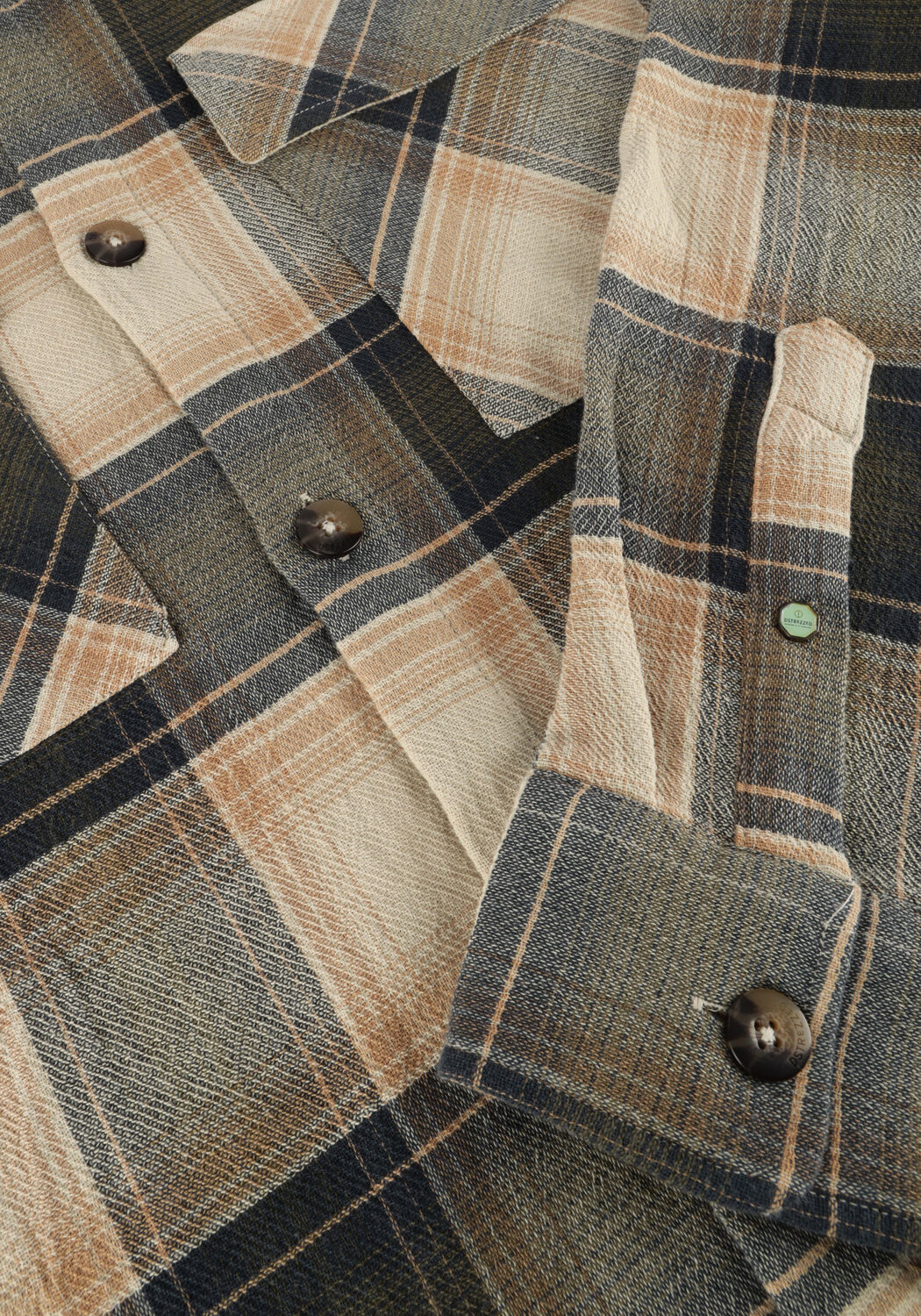 Dunkelgr&uuml;n DSTREZZED Overshirt COREY OVERSHIRT - large