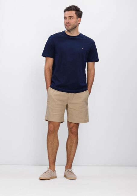 Beige TOMMY HILFIGER Kurze Hose DOVER 8 PO SORONA LINEN 2/2 - large