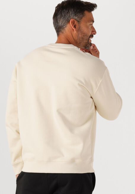 Beige LYLE & SCOTT Sweatshirt SCRIPT BRUSH BACK CREW NECK SWEATSHIRT - large