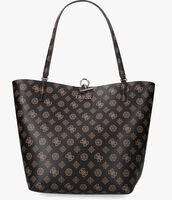 Braune GUESS Handtasche ALBY TOGGLE TOTE - medium