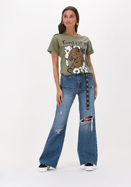 Grüne COLOURFUL REBEL T-shirt GOLDEN SOUL BOXY TEE - large