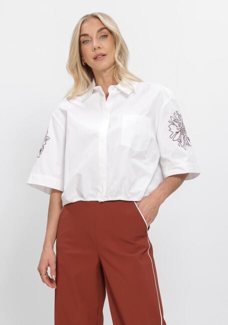 Wei&szlig;e STUDIO ANNELOES Blusen NOLESTE POPLIN BLOUSE - large