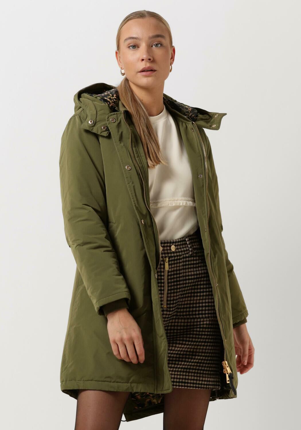 Water repellent parka discount