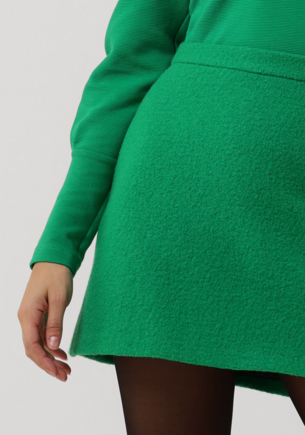 Minirock Curl Wool Mini Damen - Vanilia - Modalova