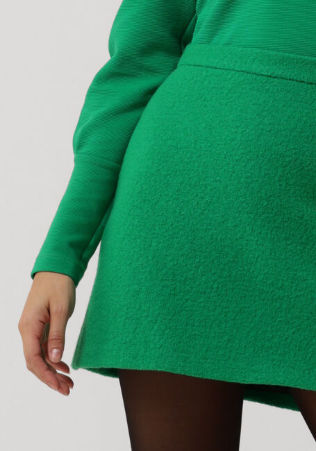 Grüne VANILIA Minirock CURL WOOL MINI - large