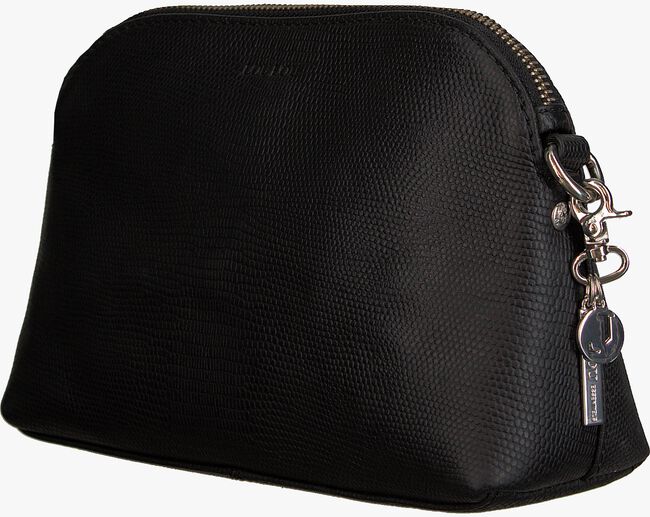 Schwarze BY LOULOU Handtasche SMALL LOVELY LIZARD - large