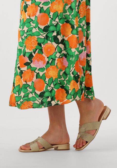 Goldfarbene AYANA Pantolette 0677-1 - large