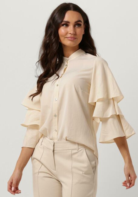 Nicht-gerade weiss SUMMUM Blusen BLOUSE LYOCELL COTTON - large