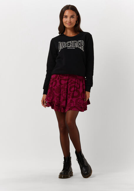 Bordeaux ALIX THE LABEL Minirock LADIES WOVEN DRAGON MINI SKIRT - large