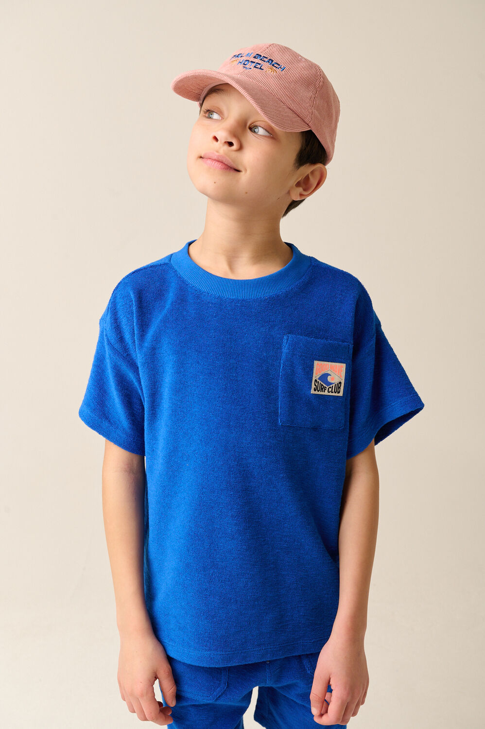 Blaue TUMBLE 'N DRY T-shirt MOREA - large