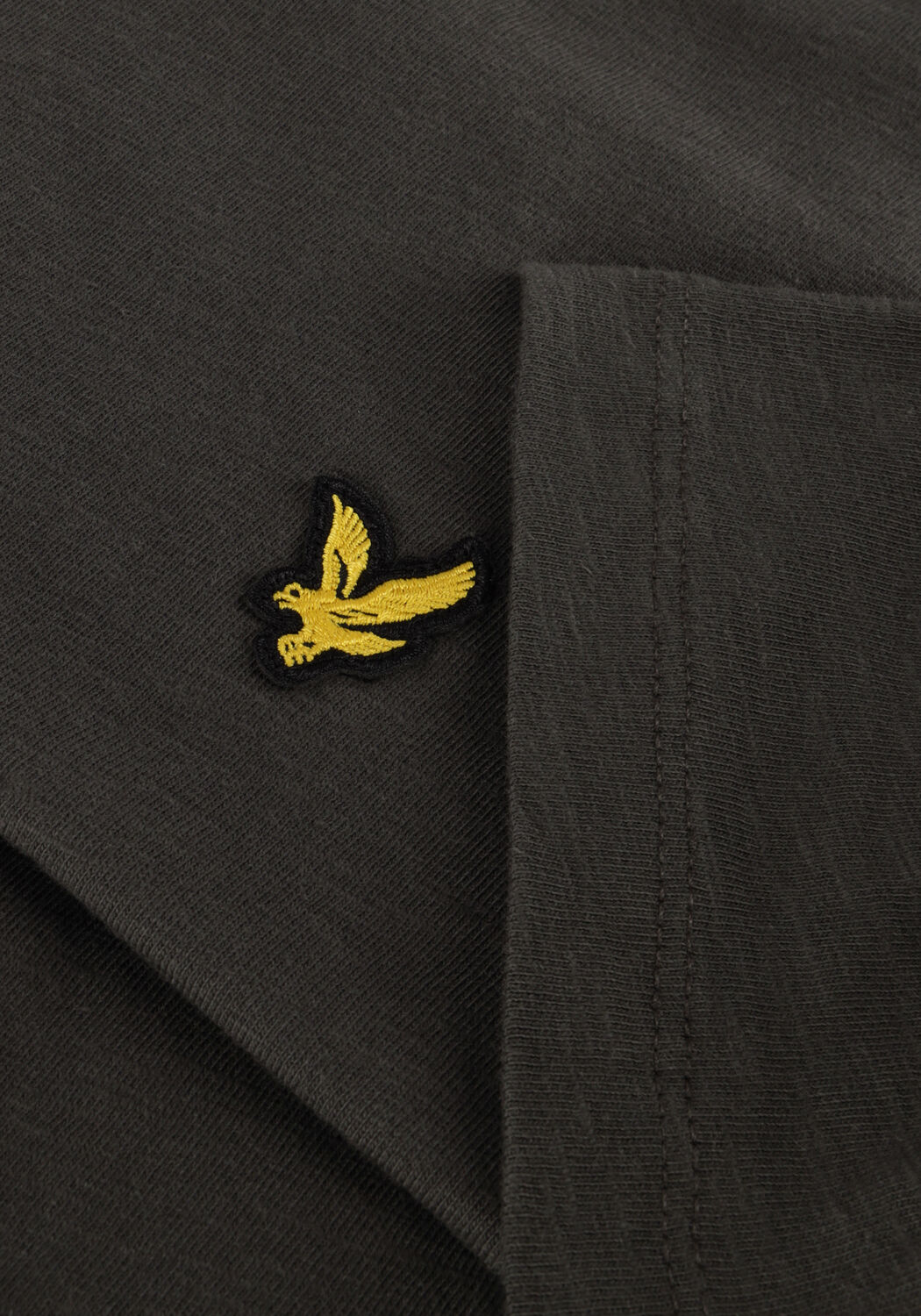 Dunkelgrau LYLE & SCOTT T-shirt SLUB T-SHIRT - large